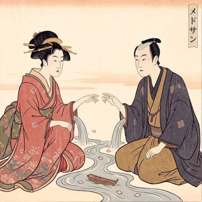 MEDSAN - Edo Lovers Touch () - UNIQUE WORK, Antiek en Kunst, Kunst | Designobjecten