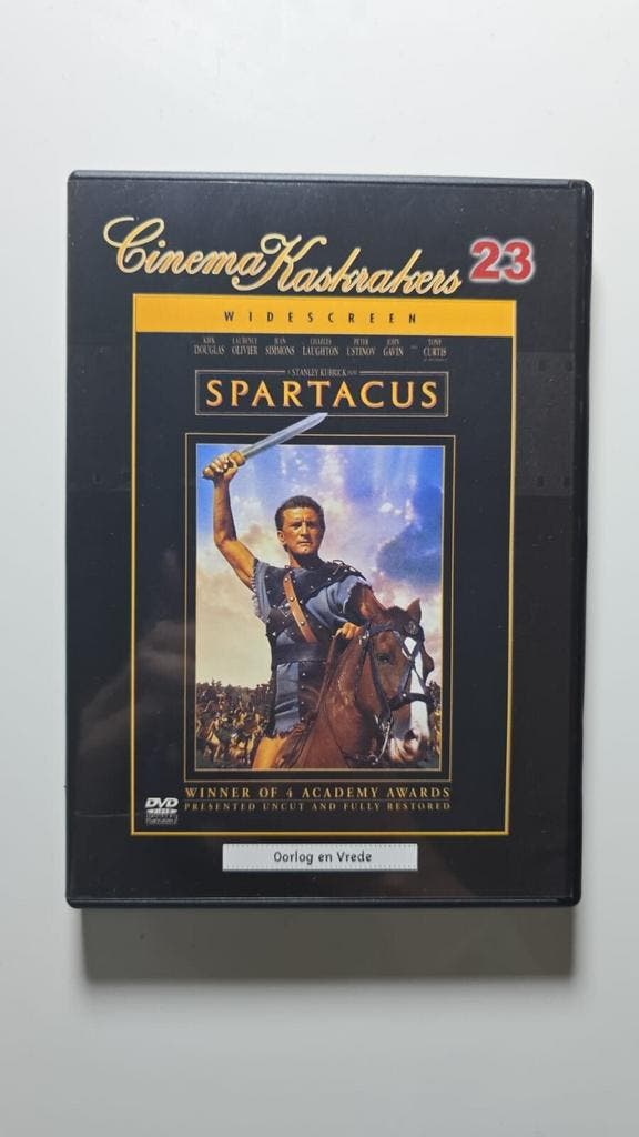 SPARTACUS (DVD), Cd's en Dvd's, Dvd's | Overige Dvd's, Gebruikt, Verzenden