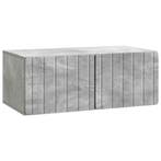 vidaXL Wandbeugel TV-kast Betongrijs 78,5 x 41 x 30 cm, Minder dan 50 cm, Verzenden, Nieuw, Minder dan 100 cm