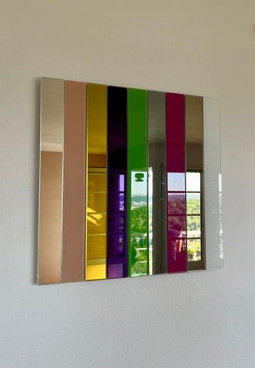 Andrea Lussoli - Spiegel - Glas - COLORI MIRROR