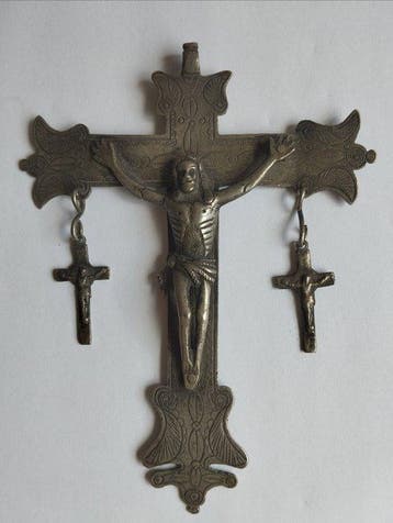 Icoon - Kruisiging van Christus - Metaal