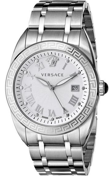 Versace VFE040013 V-Sport II heren horloge, Overige merken, Staal, Verzenden, Polshorloge
