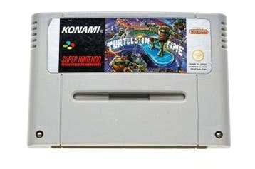 Turtles IV  Turtles in Time [Super Nintendo], Ophalen of Verzenden, Zo goed als nieuw