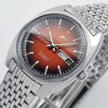 Enicar - Ocean Pearl Day-Date Automatic - Zonder, Nieuw