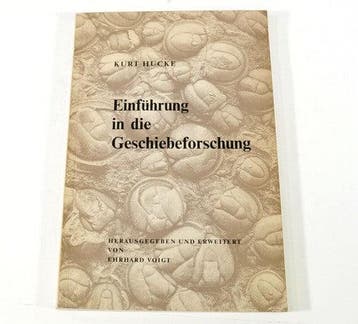 Vintage Kurt Hucke – Einführung in die Geschiebeforschung, Verzenden, Gelezen