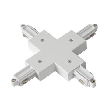 SLV 1-Fase-Rail Kruis-verbinder opbouw wit, Verzenden, Nieuw, Overige fittingen