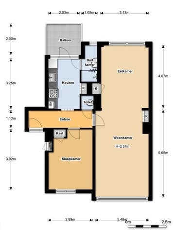 Te Huur 4 Kamer Appartement Oosterengweg In Hilversum, Direct bij eigenaar, Noord-Holland, Hilversum, Appartement