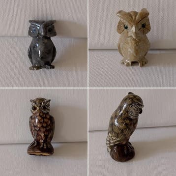 Uilen beeldjes en uilencadeaus voor liefhebber verzamelaar, Ophalen of Verzenden, Gebruikt