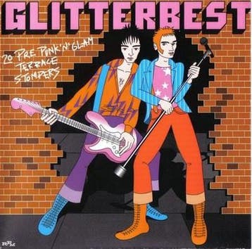 cd - Various - Glitterbest (20 Pre Punk N Glam Terrace..., Verzenden, Zo goed als nieuw