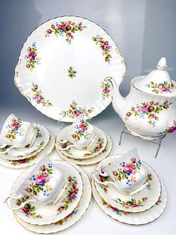 Royal Albert - Theeservies (14) - Been - Mosroos / jaren