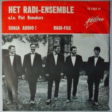 Radi-Ensemble, Het - Sonja addio! / Radi-fox - Single, Cd's en Dvd's, Verzenden, Nieuw in verpakking