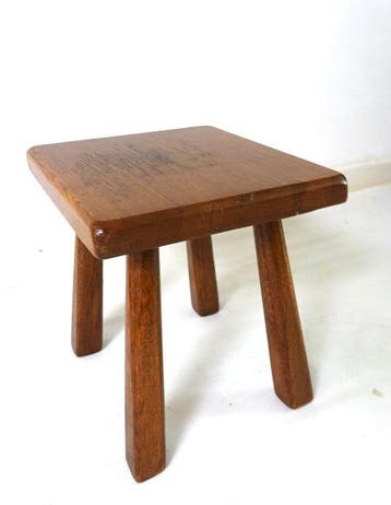 Kruk - Eik - Perriand / Chapo stijl