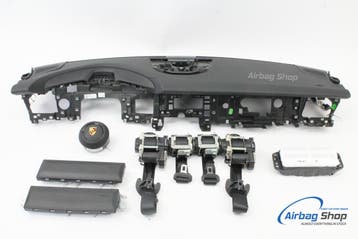 AIRBAG SET Dashboard zwart speaker PORSCHE TAYCAN (2019-...), Gebruikt