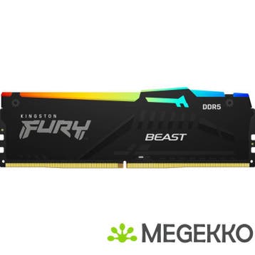 Kingston DDR5 FURY Beast RGB 1x32GB 6000, Verzenden, Nieuw