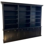 Boekenkast zwart Brummen 260 x 240cm, Ophalen of Verzenden, Nieuw