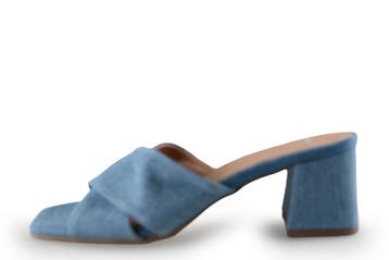 Manfield Muiltjes in maat 37 Blauw, Overige typen, Zo goed als nieuw, Manfield, Verzenden