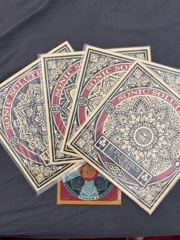 Shepard Fairey (OBEY) (1970) - Sonic Solutions Inc. -