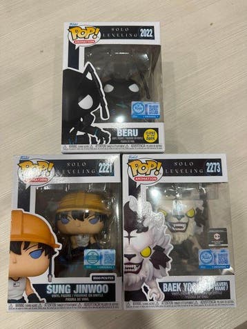 Funko - Funko Pop Beru, Sung Jinwoo, Baek Yoonho - 2020+ -