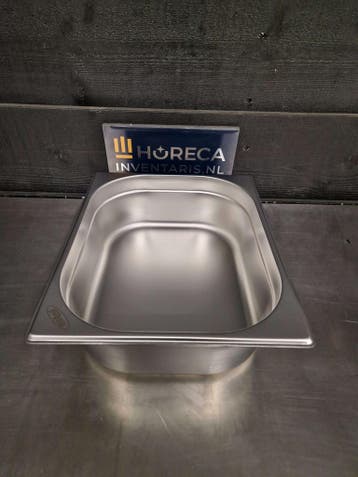 Gastronorm bak | 1/2 GN | 10 cm diep | RVS | horeca, Nieuw in verpakking, RVS Meubilair
