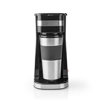 1-Kops Koffiezetapparaat | Dubbelwandige Reisbeker | 0,42 L, Ophalen of Verzenden, Nieuw, Gemalen koffie
