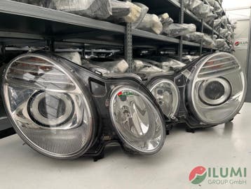 MERCEDES W211 LIFT XENON KURVENLICHT L R 154353,154354, Verzenden, Gebruikt, Mercedes-Benz