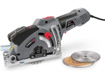 Powerplus POWE30040 Invalzaag - 500W - Ø85mm - Incl., Verzenden, Zo goed als nieuw, Powerplus