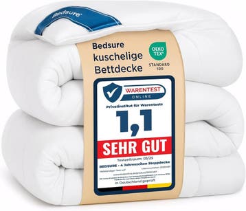 Bedsure Dekbed 200x200 - 4-Seizoenen | Retourdeal 42% Kor..., Wit, Ophalen of Verzenden, Deken of Dekbed, Nieuw