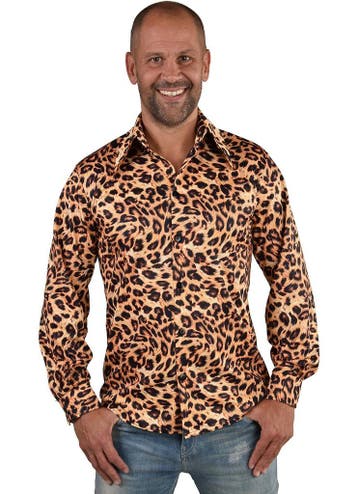Party Blouse Panter Heren, Ophalen of Verzenden, Nieuw
