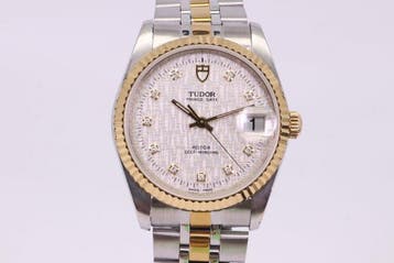Tudor - Prince Date - Zonder minimumprijs - 74033 | Silver