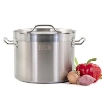 HCB Kookpan - alle warmtebronnen - 9 liter - RVS, Huis en Inrichting, Keuken | Potten en Pannen, Verzenden, Nieuw, Overige typen