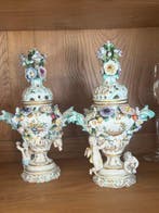 Meissen - dekselvaas (2) - Porselein, Antiek en Kunst