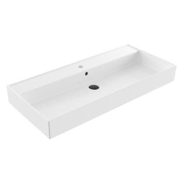 Sani Royal Wastafel Edge Keramiek Wit Glans, Doe-het-zelf en Verbouw, Nieuw