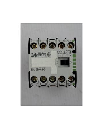 Eaton Moeller DILEM-01-G(24VDC) Contactor 3x NO 4 kW 24 V/DC, Ophalen