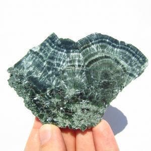 Serafiniet plakken en stalactiet stukken, Verzenden, Mineraal
