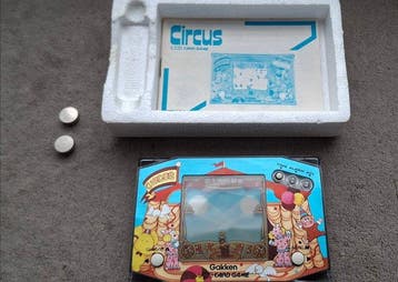 Gakken - LCD Card Game - Circus - Handheld gaming console -, Nieuw
