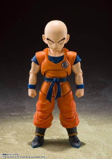 Dragon Ball Z S.H. Figuarts Action Figure Krillin-Earths St, Ophalen of Verzenden, Nieuw