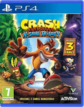 Crash Bandicoot N. Sane Trilogy [PS4], Spelcomputers en Games, Ophalen of Verzenden, Nieuw