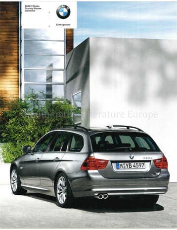 2009 BMW 3 SERIE TOURING BROCHURE NEDERLANDS, Boeken, Nieuw, BMW, Author
