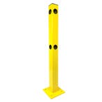 Hoekpaal 90° - Geel - Gegalvaniseerd staal - 3,5 mm - Binnen, Verzenden