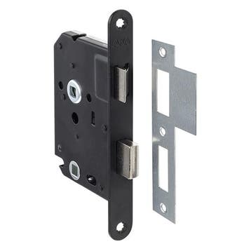 Deurbeslag | Wc-slot | AXA | 63/8 mm (Zwart), Verzenden, Nieuw