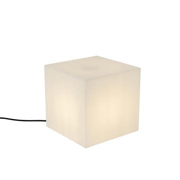 Moderne buitenlamp wit 30 cm vierkant IP44 - Nura, Verzenden, Nieuw, Kunststof