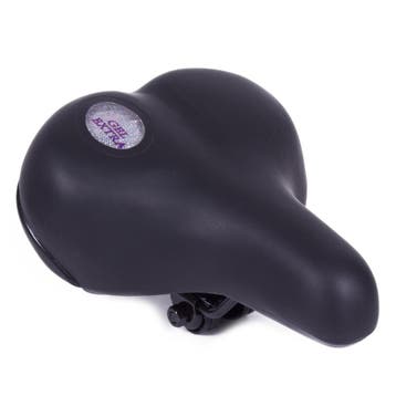 Benson Comfortabel fietszadel met gel en vering - zwart, Ophalen of Verzenden, Nieuw, Frame