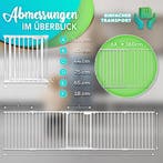 Veiligheidshek - Haardscherm - Hondenhek - 360 cm - Wit - KI, Verzenden, Zo goed als nieuw