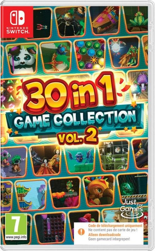 30 in 1 Game Collection Vol 2 (Nieuw) (Switch Games), Spelcomputers en Games, Games | Nintendo Switch, Nieuw, Ophalen of Verzenden