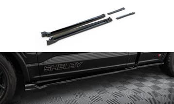 Zijskirts Ford F150 Shelby Super Snake Maxton Glans Zwart, Ophalen of Verzenden, Nieuw