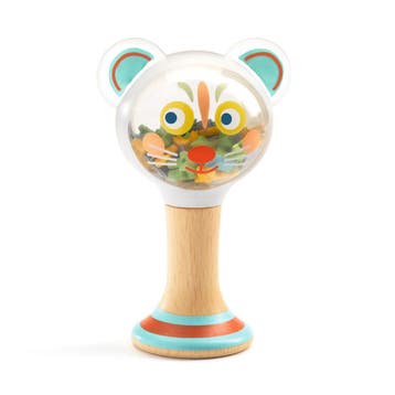 Djeco baby speelgoed rammelaar Baby van €9,99 voor €5,00, Ophalen of Verzenden, Nieuw