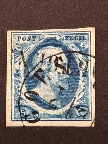 Nederland 1852 - Cortgene lang en Goes halfrondstempel -, Postzegels en Munten, Gestempeld
