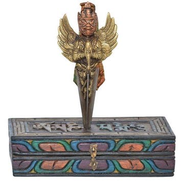 Phurba Garuda Vajrakla — Boeddhistische tantrische rituele, Antiek en Kunst