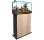 Aquatank 82x40x50cm aquarium + meubel sonoma oak, Ophalen of Verzenden, Nieuw, Leeg aquarium