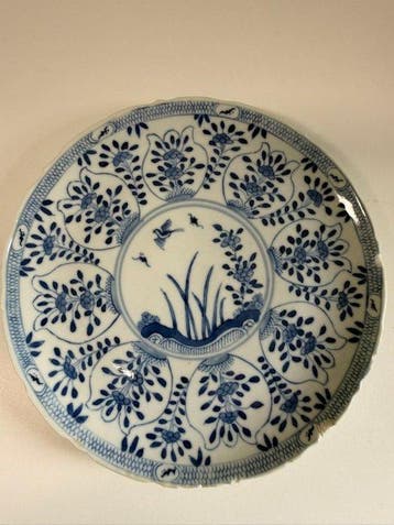 Bord - Porselein - Kangxi-merkteken